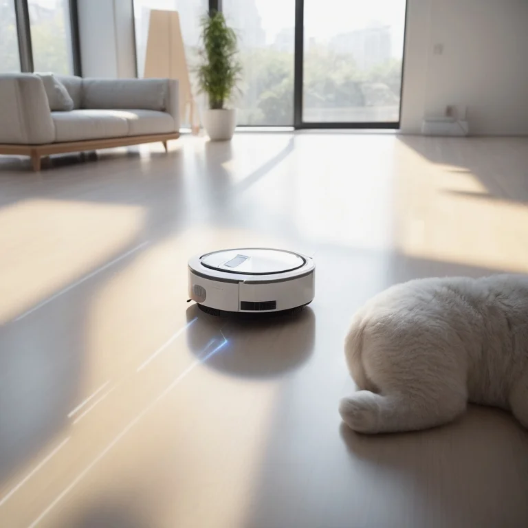 vacunex vacuum cleaning pet hair along skirting board